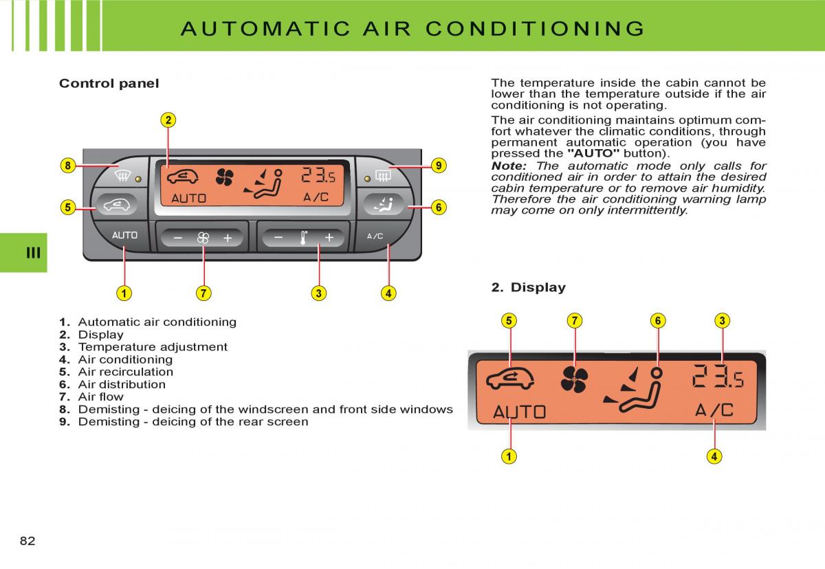 Citroen C3 I 1 owners manual / page 67