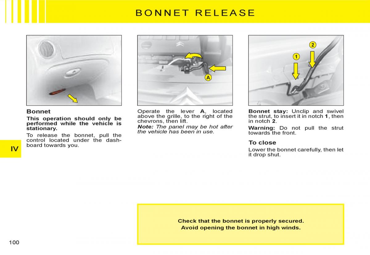 Citroen C3 I 1 owners manual / page 85