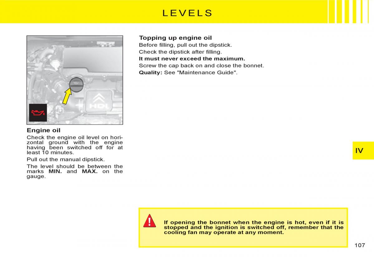 Citroen C3 I 1 owners manual / page 87