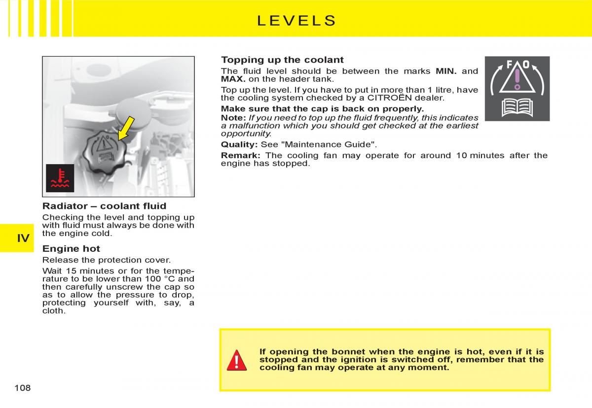 Citroen C3 I 1 owners manual / page 88