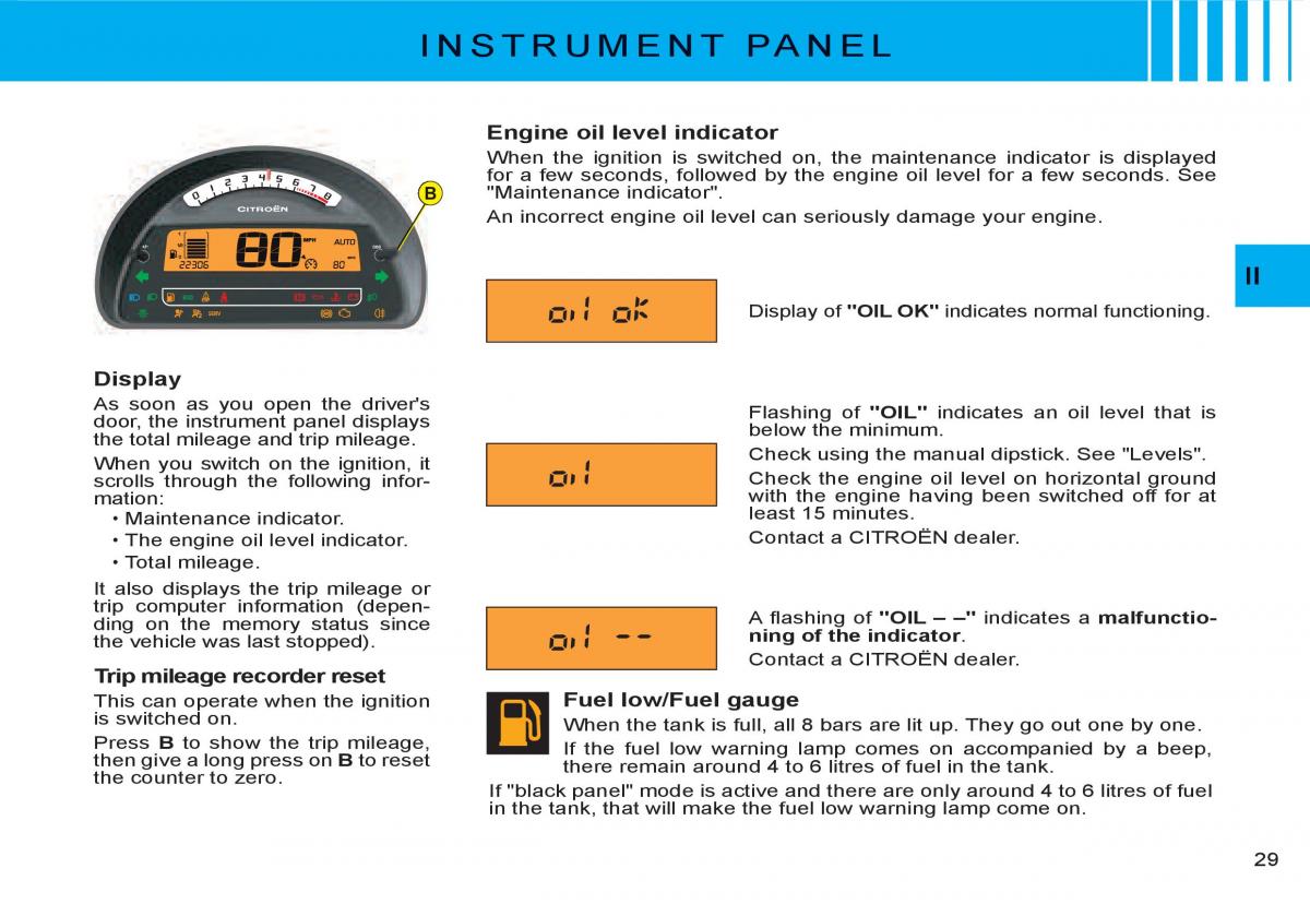Citroen C3 I 1 owners manual / page 9