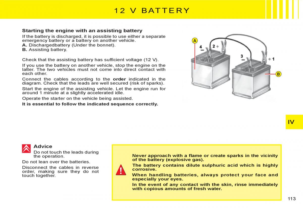 Citroen C3 I 1 owners manual / page 97