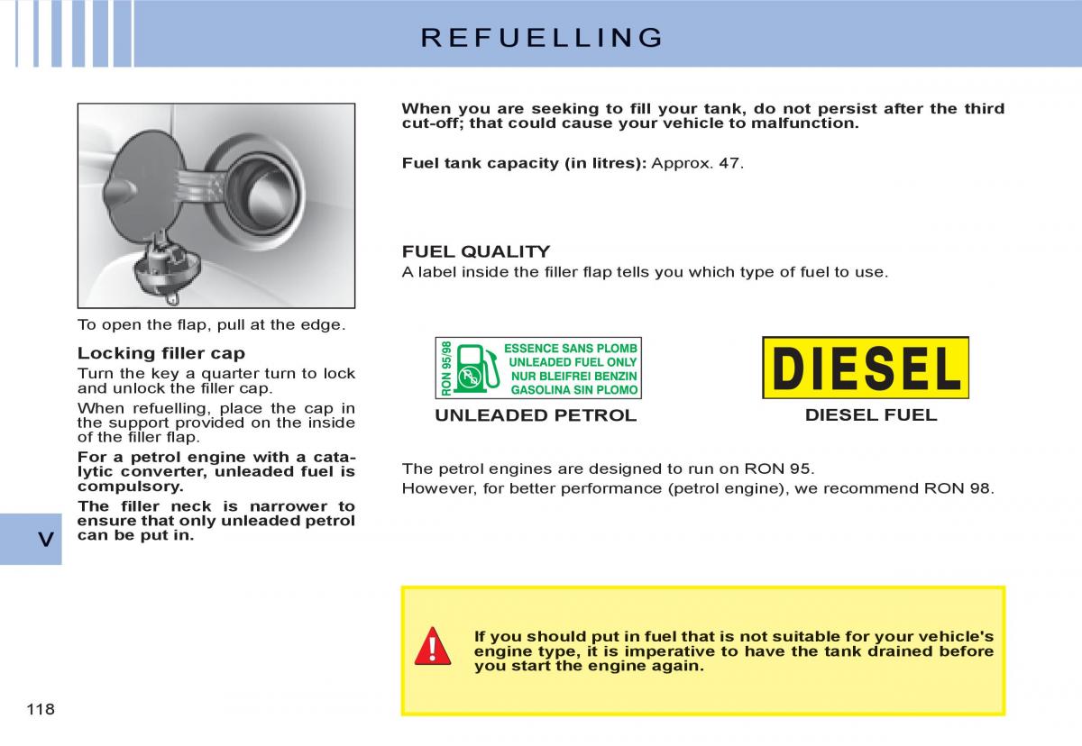 Citroen C3 I 1 owners manual / page 102