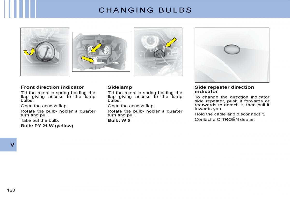 Citroen C3 I 1 owners manual / page 104