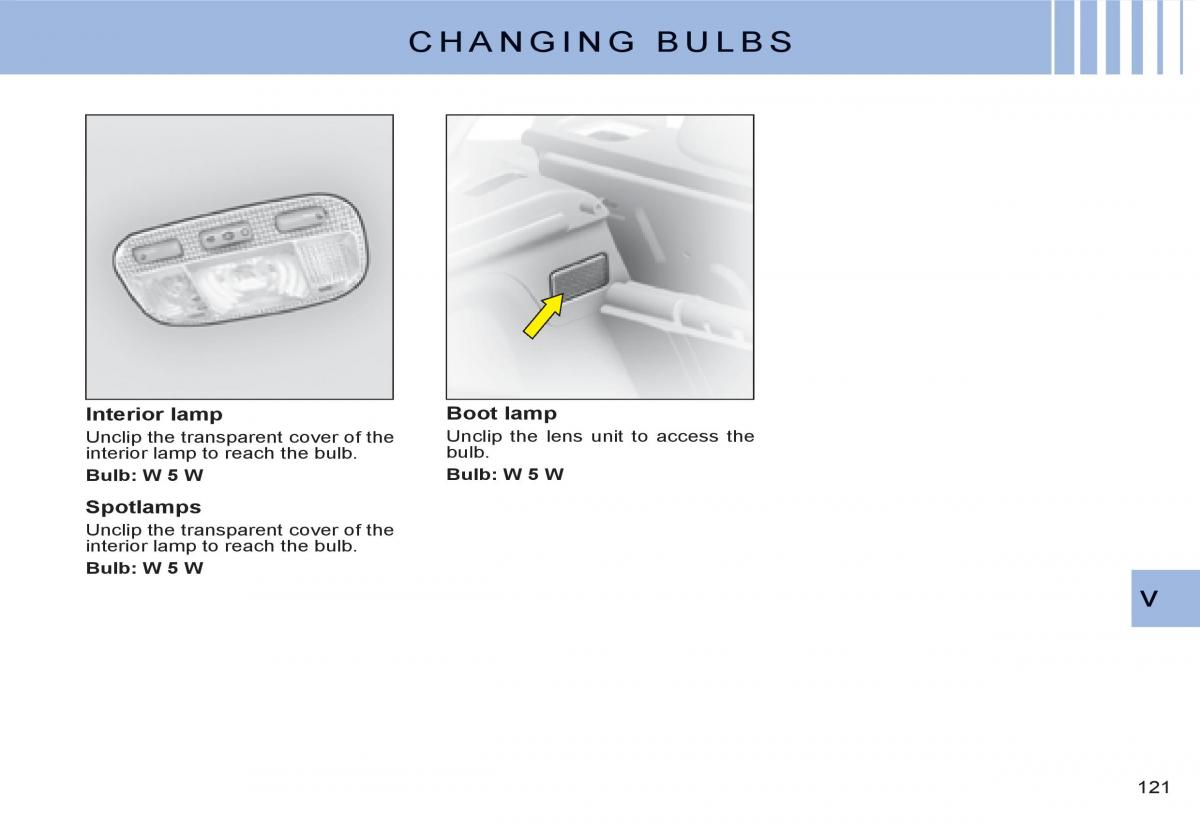 Citroen C3 I 1 owners manual / page 105