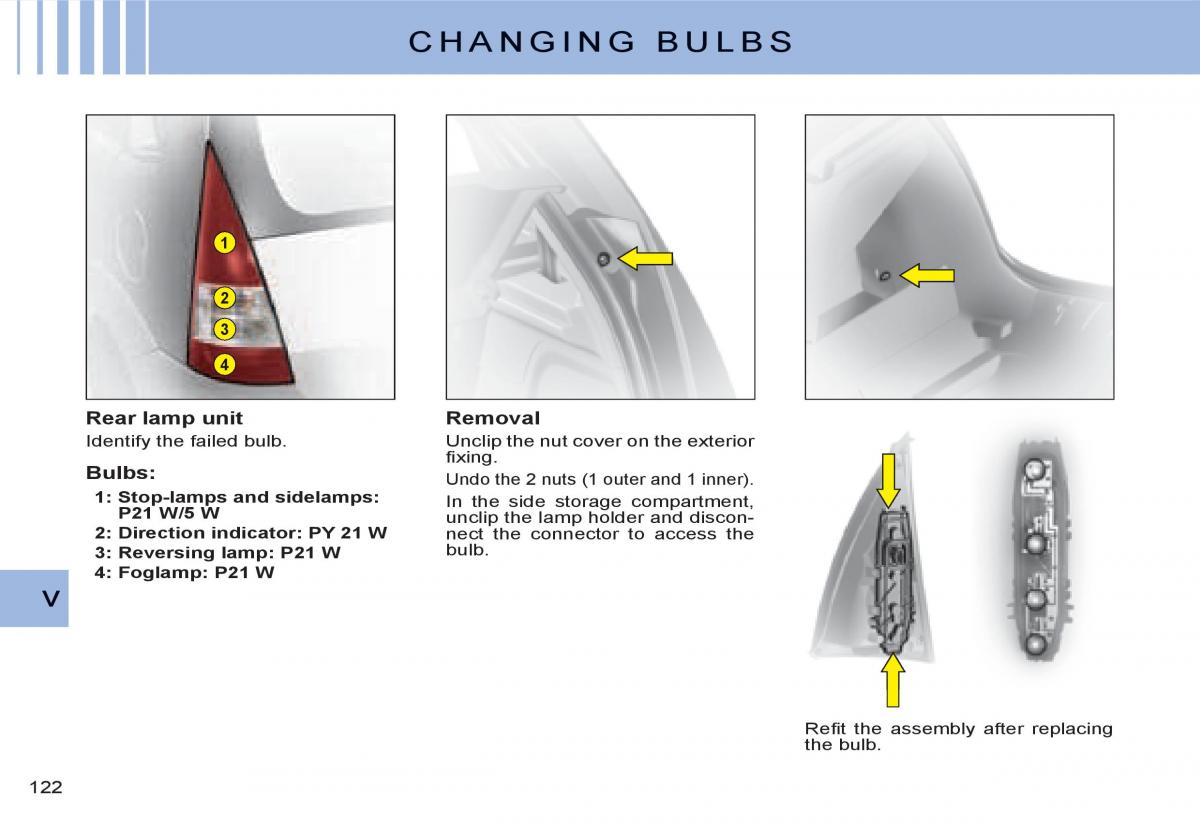 Citroen C3 I 1 owners manual / page 106