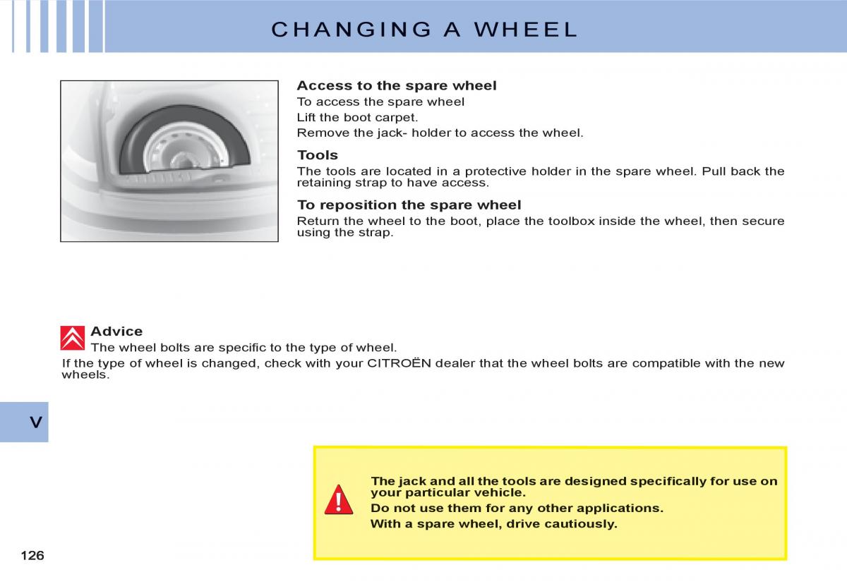 Citroen C3 I 1 owners manual / page 110