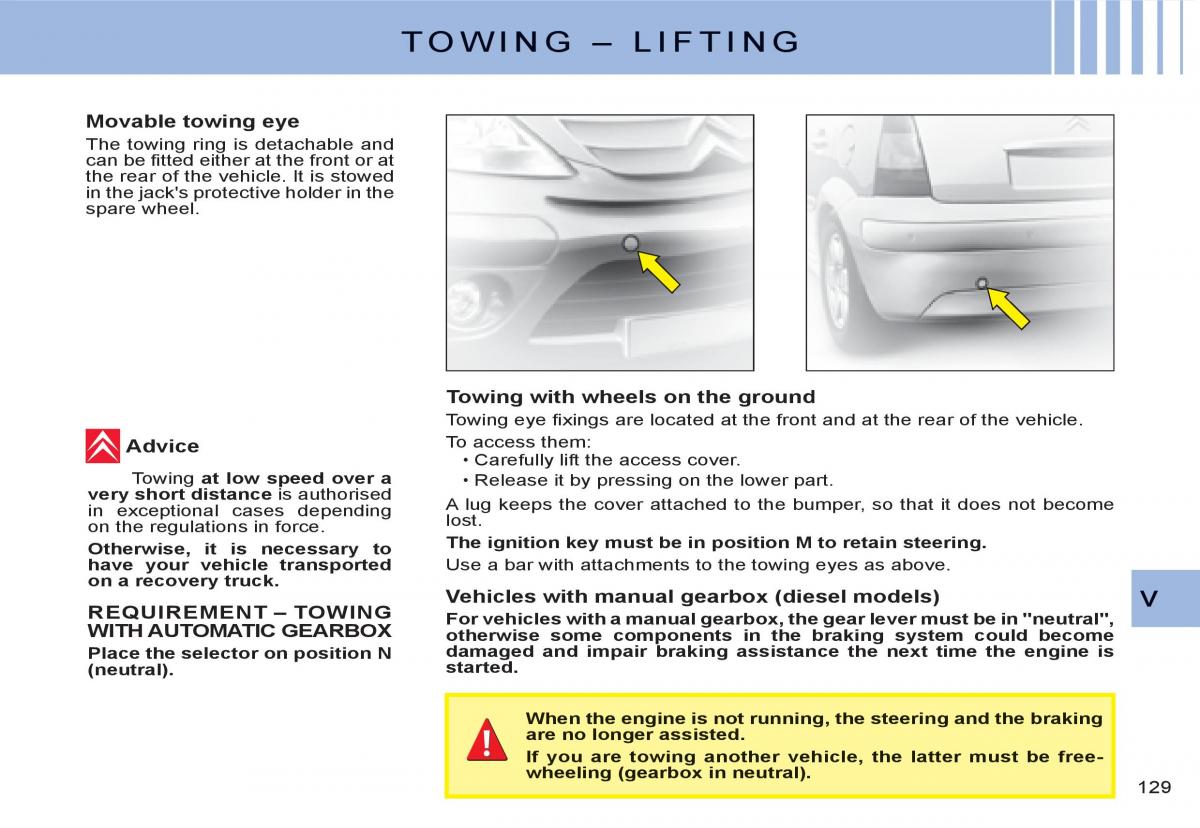 Citroen C3 I 1 owners manual / page 113