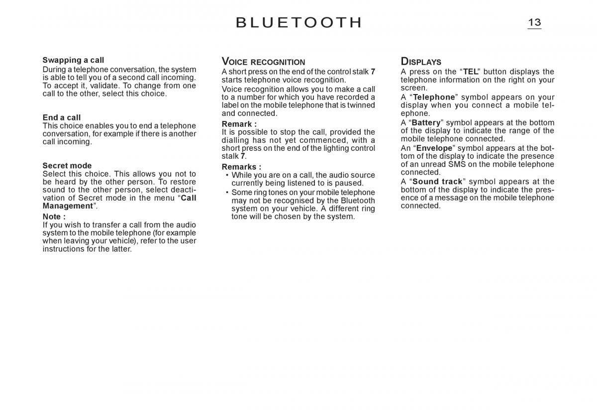 Citroen C3 I 1 owners manual / page 133