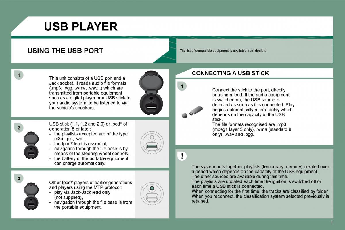 Citroen C3 I 1 owners manual / page 180