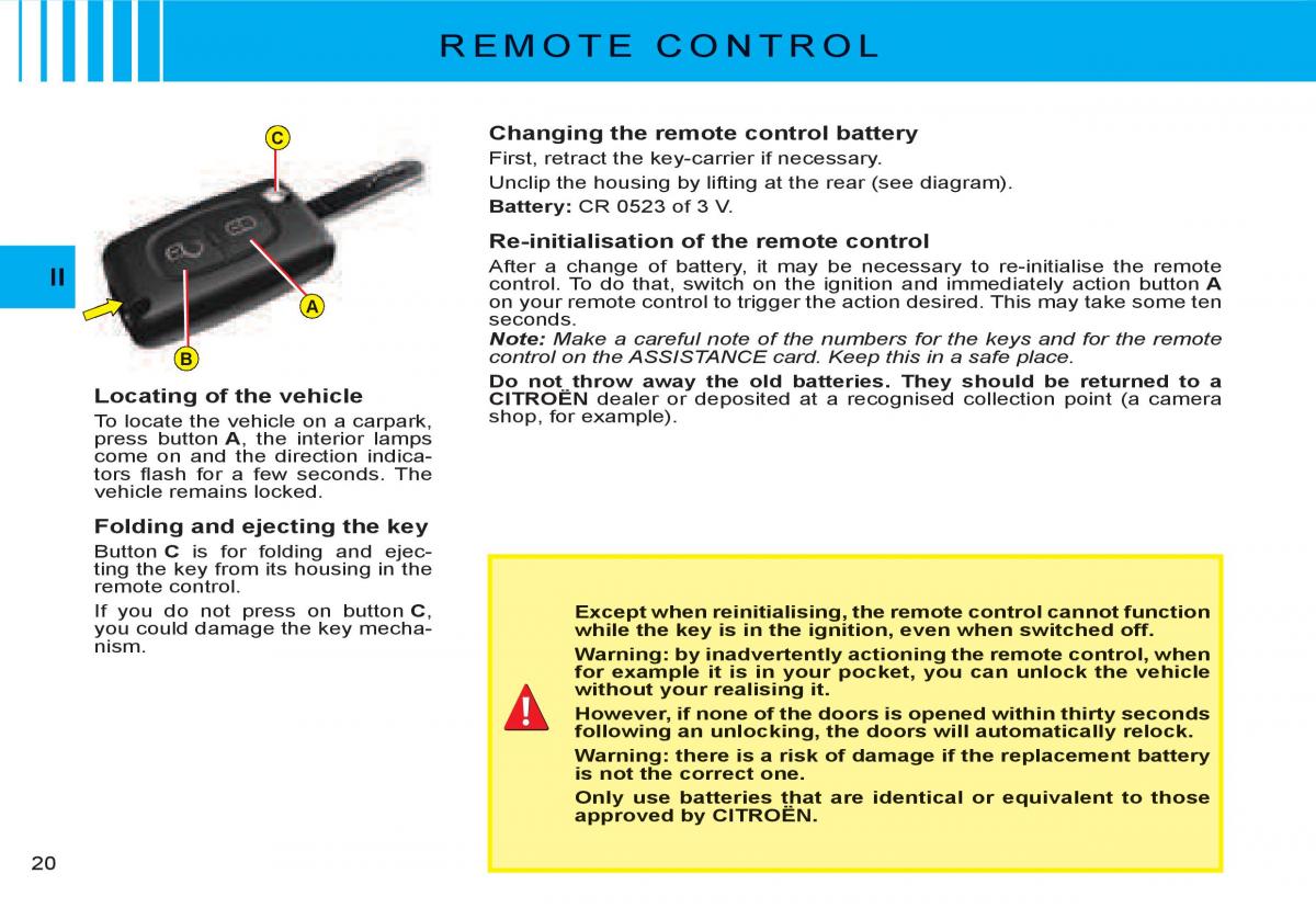 Citroen C3 I 1 owners manual / page 2