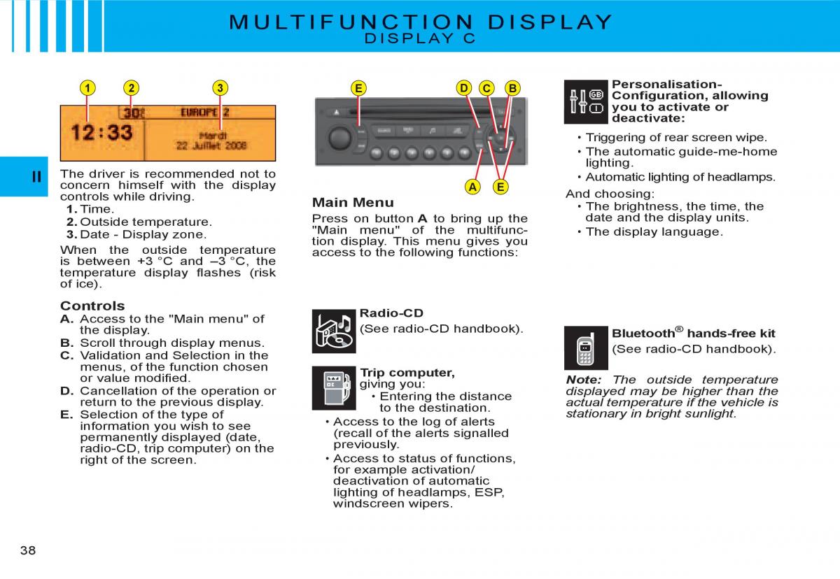 Citroen C3 I 1 owners manual / page 21