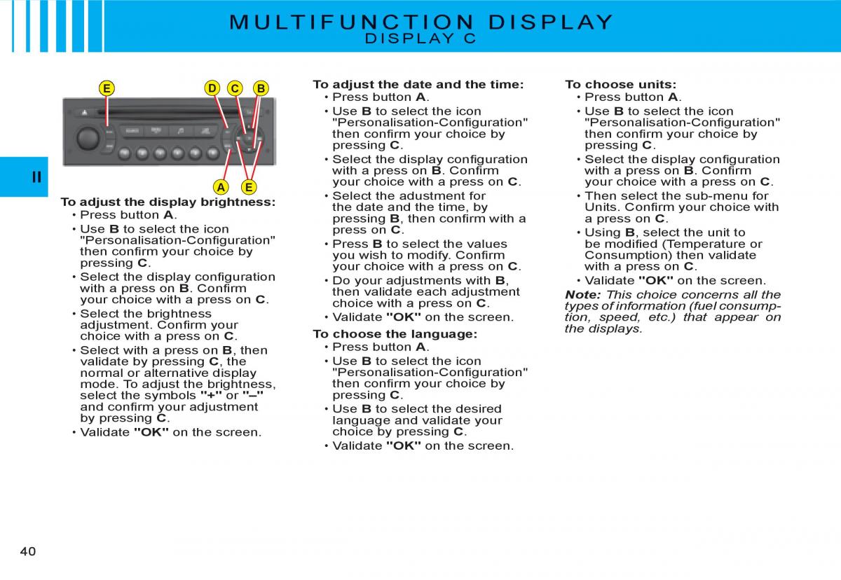 Citroen C3 I 1 owners manual / page 23