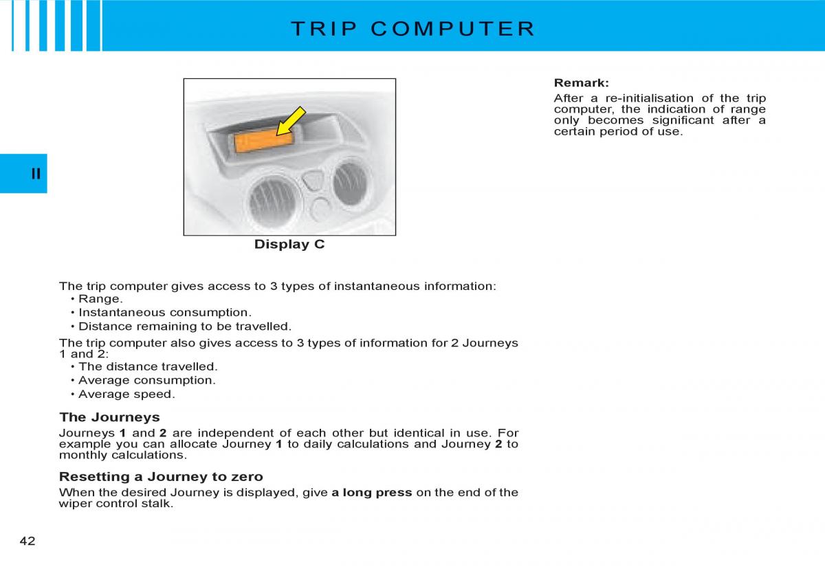 Citroen C3 I 1 owners manual / page 25