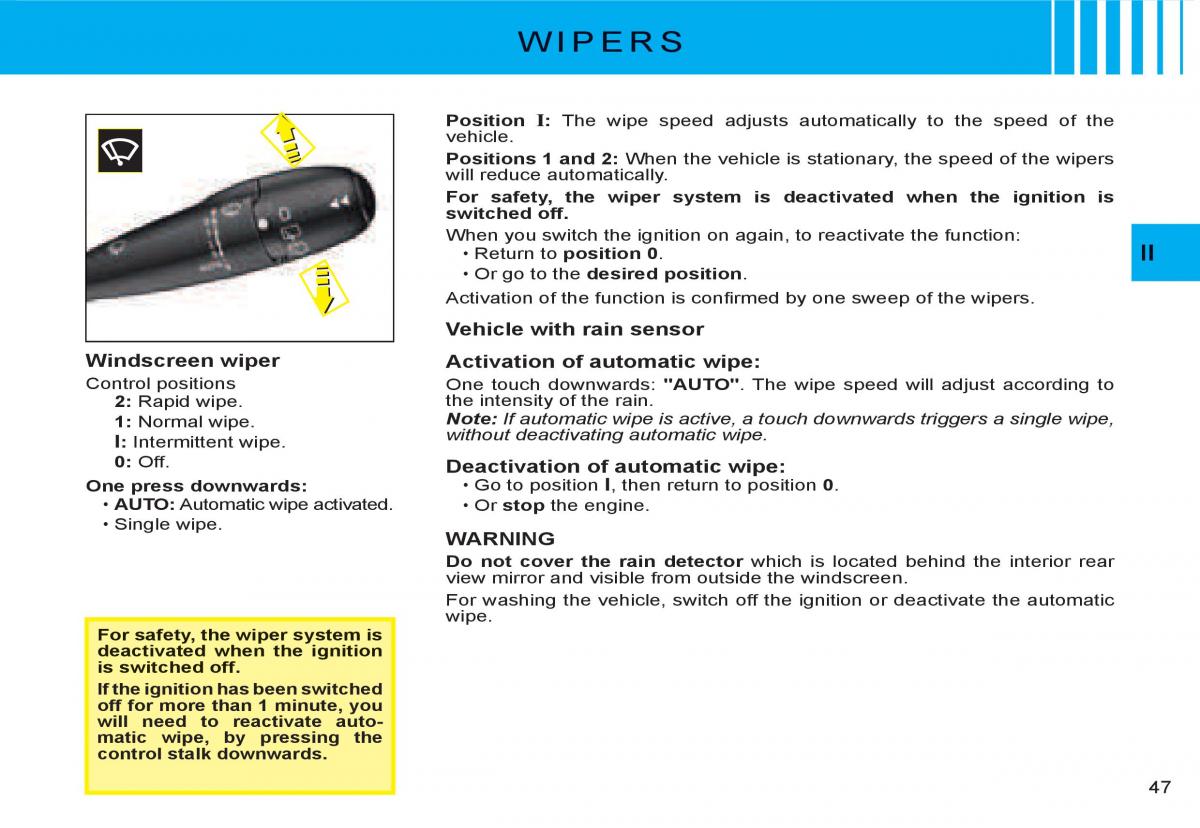 Citroen C3 I 1 owners manual / page 30