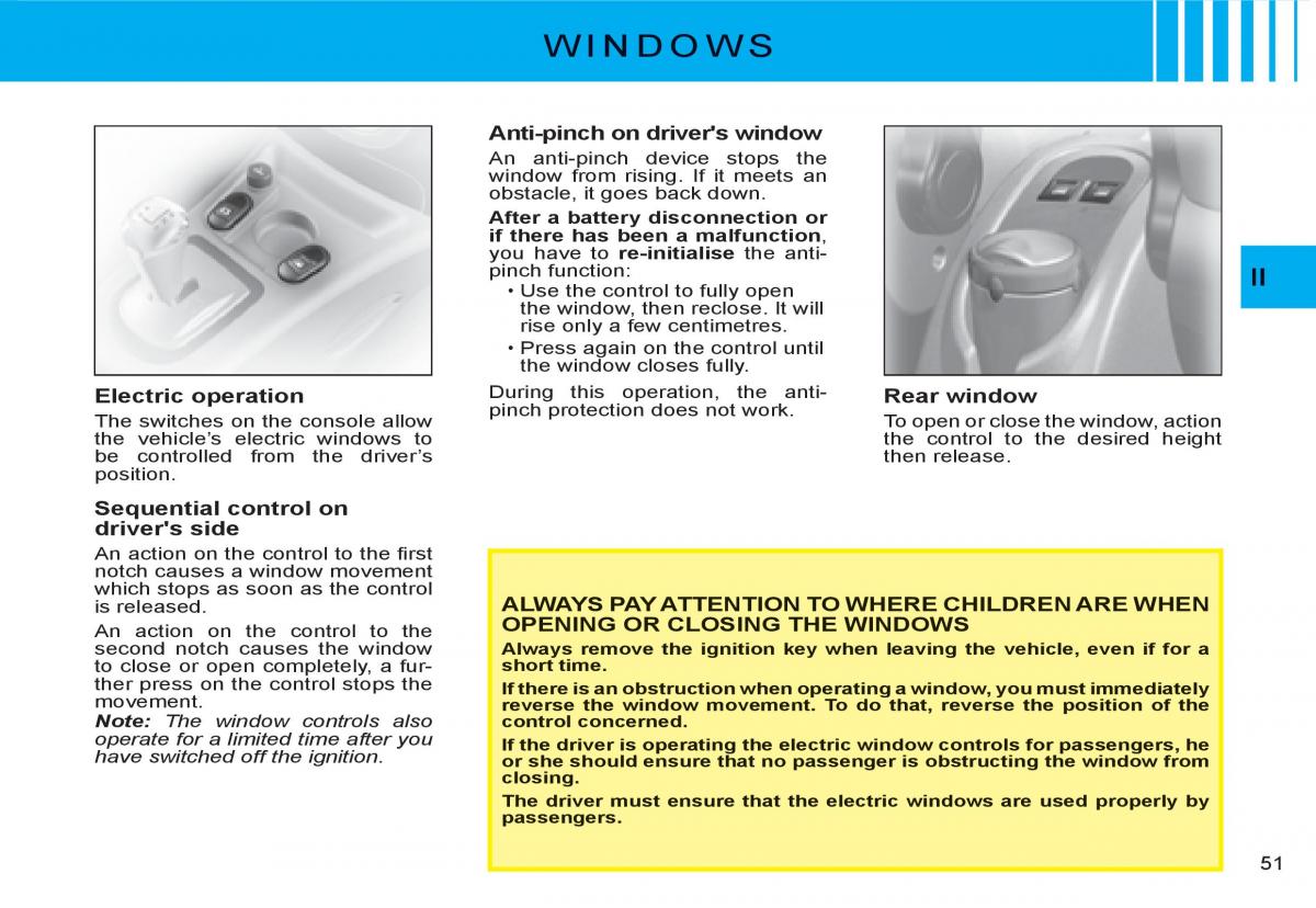 Citroen C3 I 1 owners manual / page 35