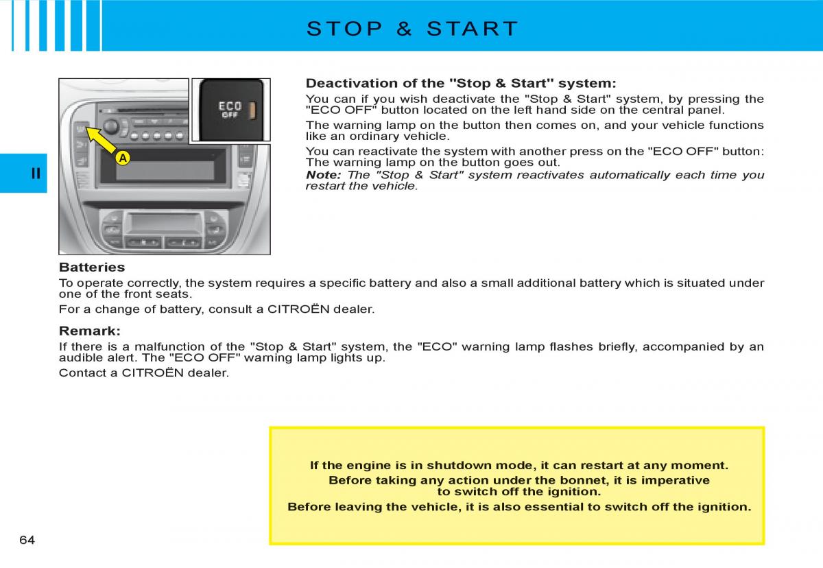 Citroen C3 I 1 owners manual / page 48