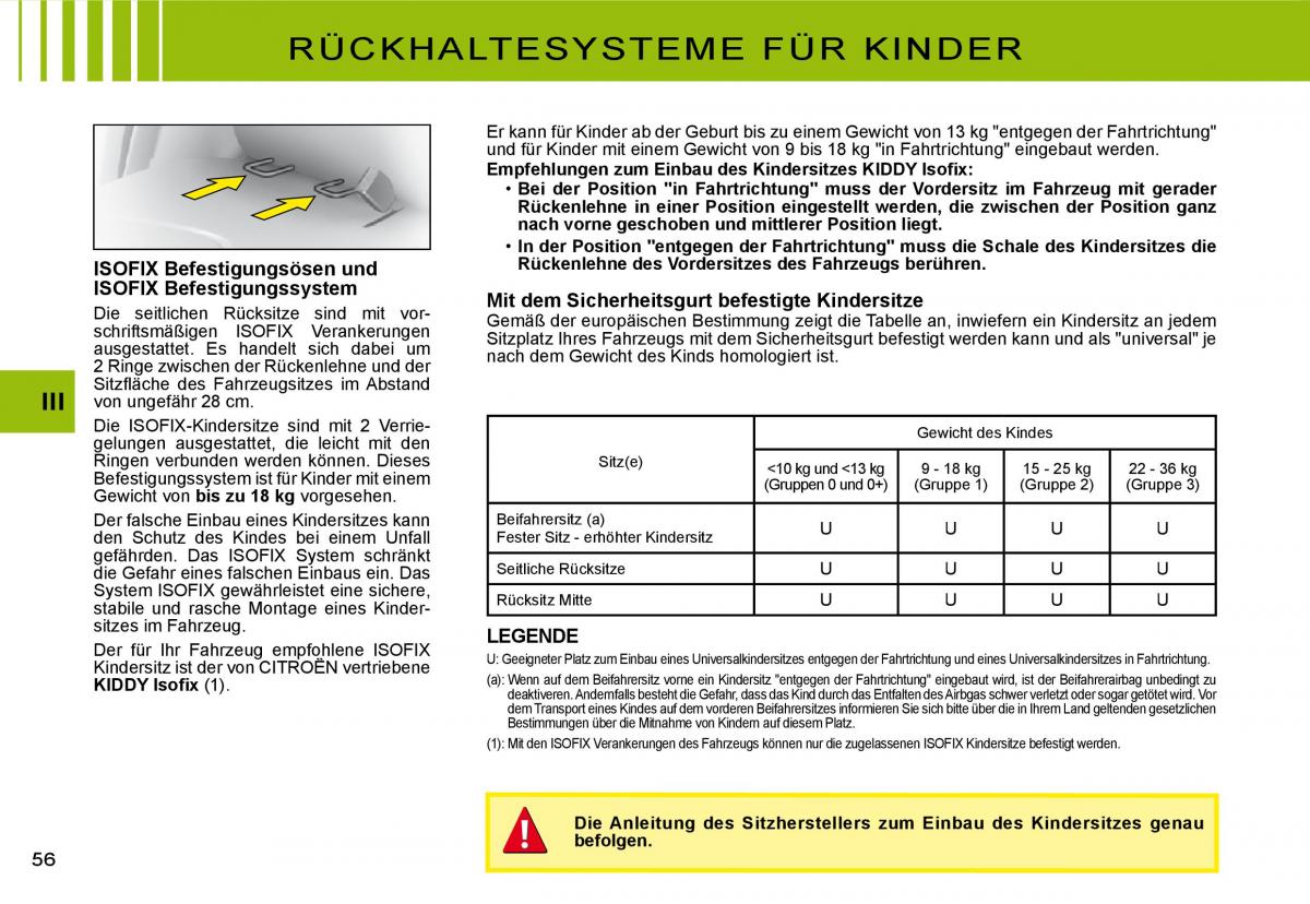 Citroen C3 II 2 Handbuch / page 57