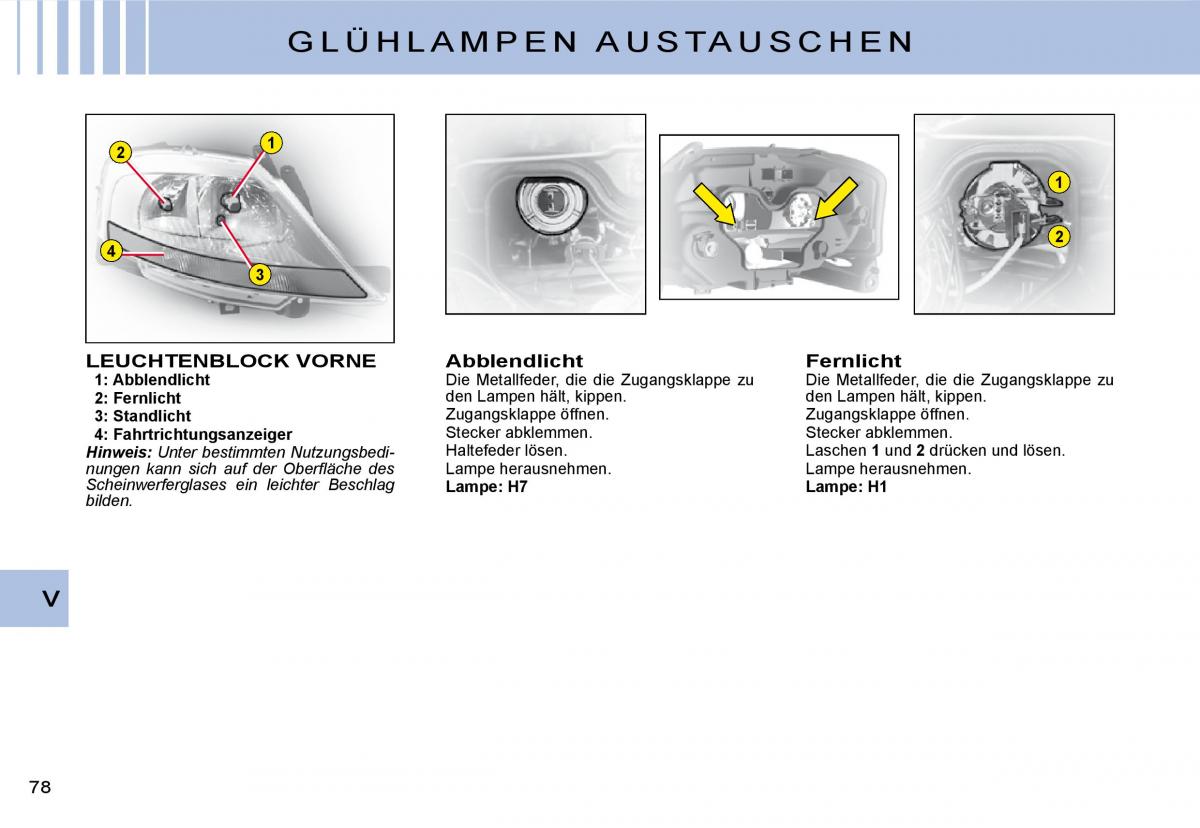 Citroen C3 II 2 Handbuch / page 78