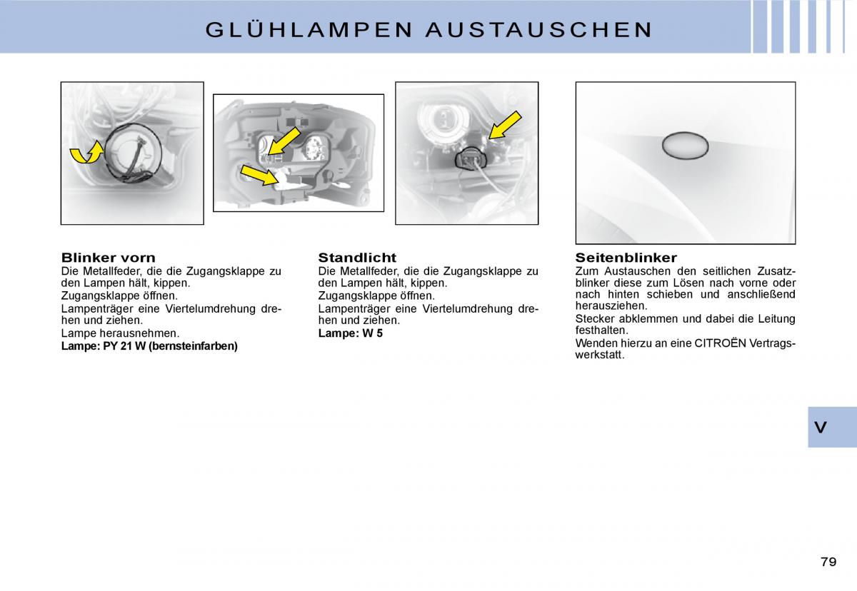 Citroen C3 II 2 Handbuch / page 79