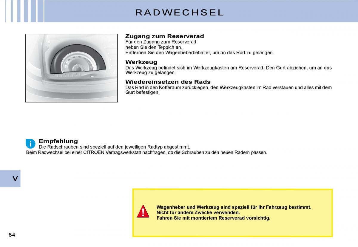 Citroen C3 II 2 Handbuch / page 84