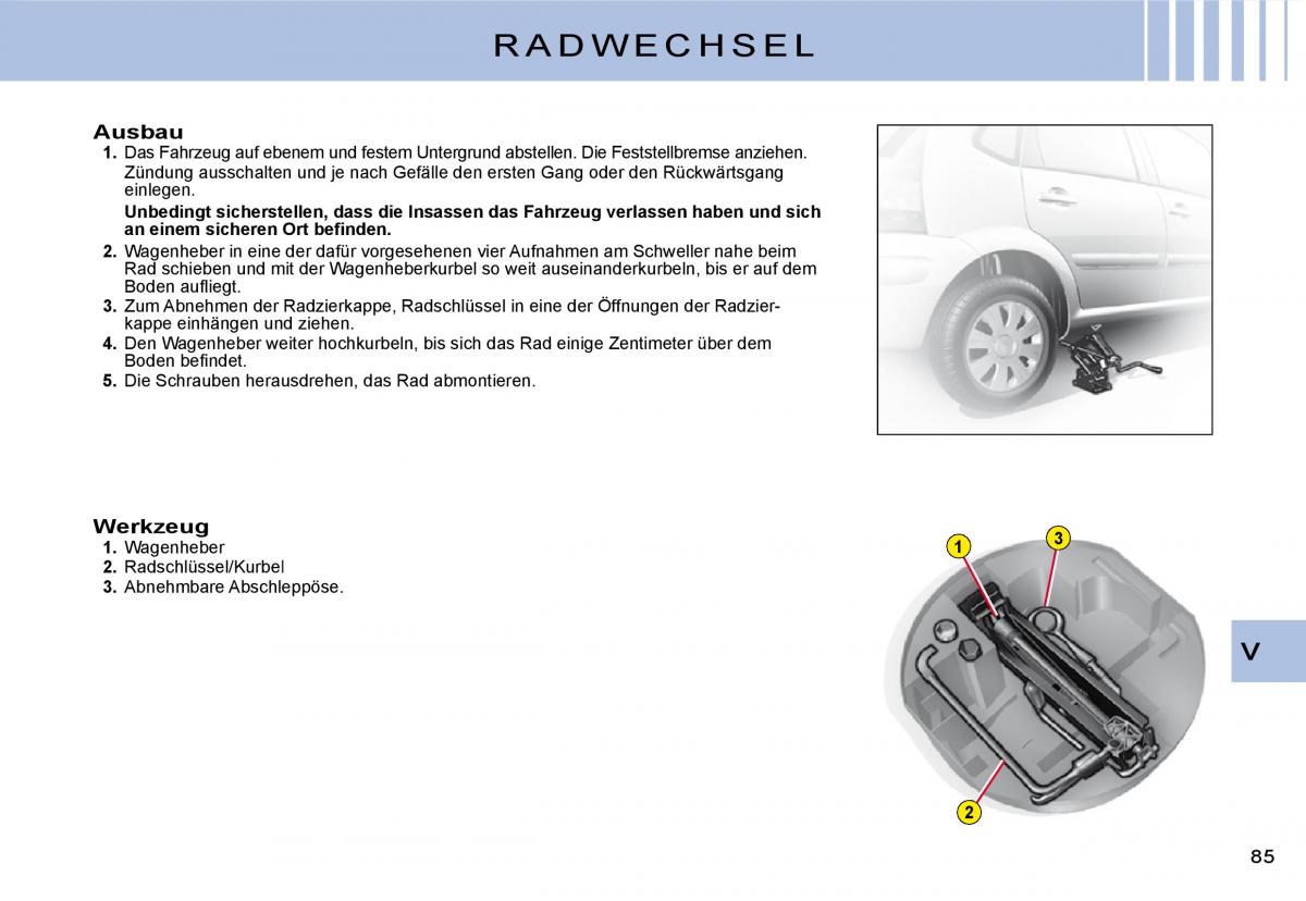 Citroen C3 II 2 Handbuch / page 85