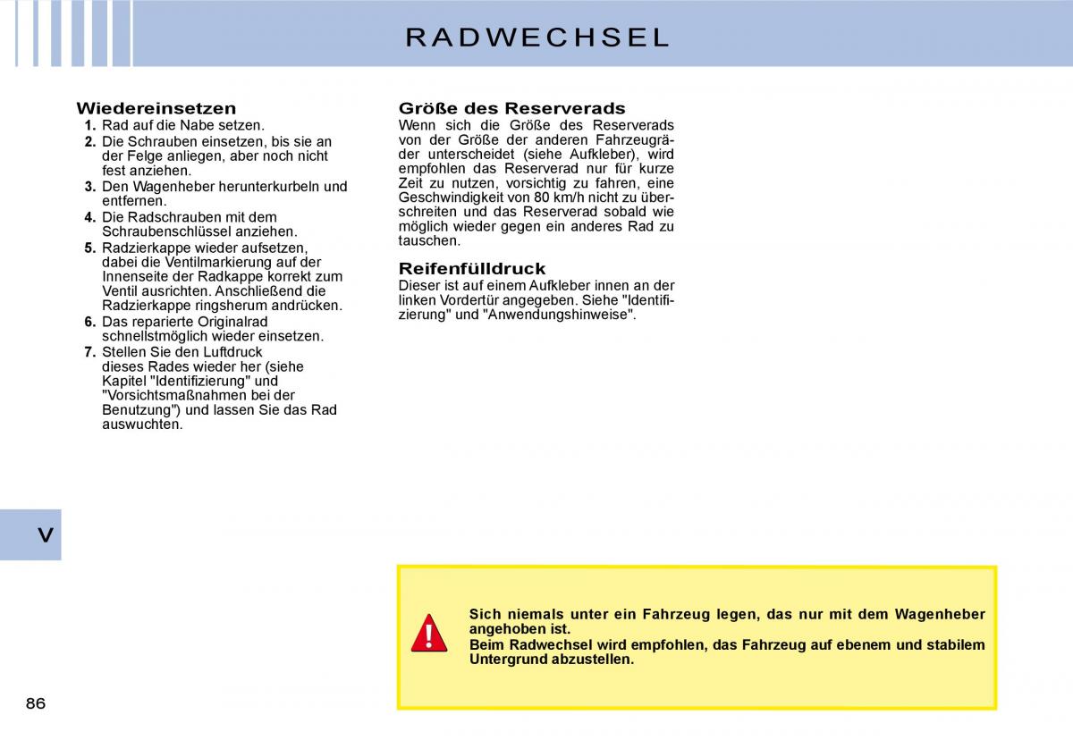 Citroen C3 II 2 Handbuch / page 86