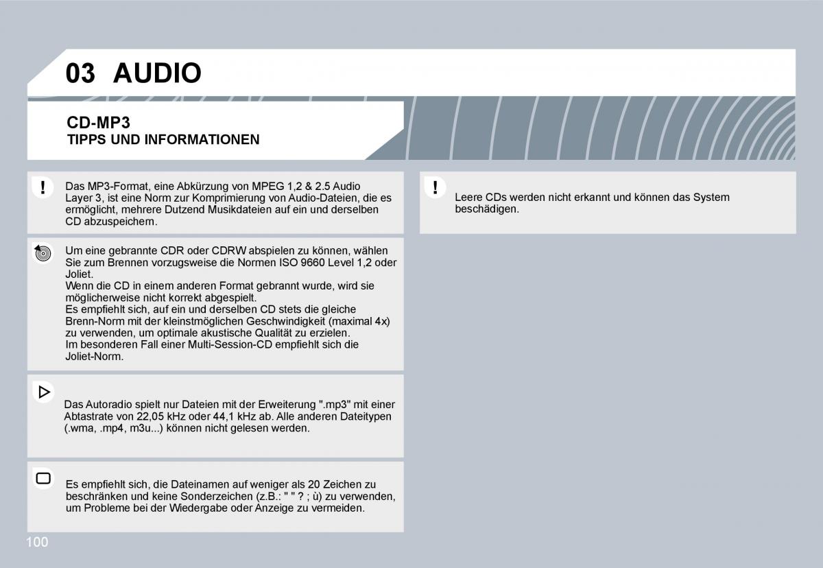 Citroen C3 II 2 Handbuch / page 98