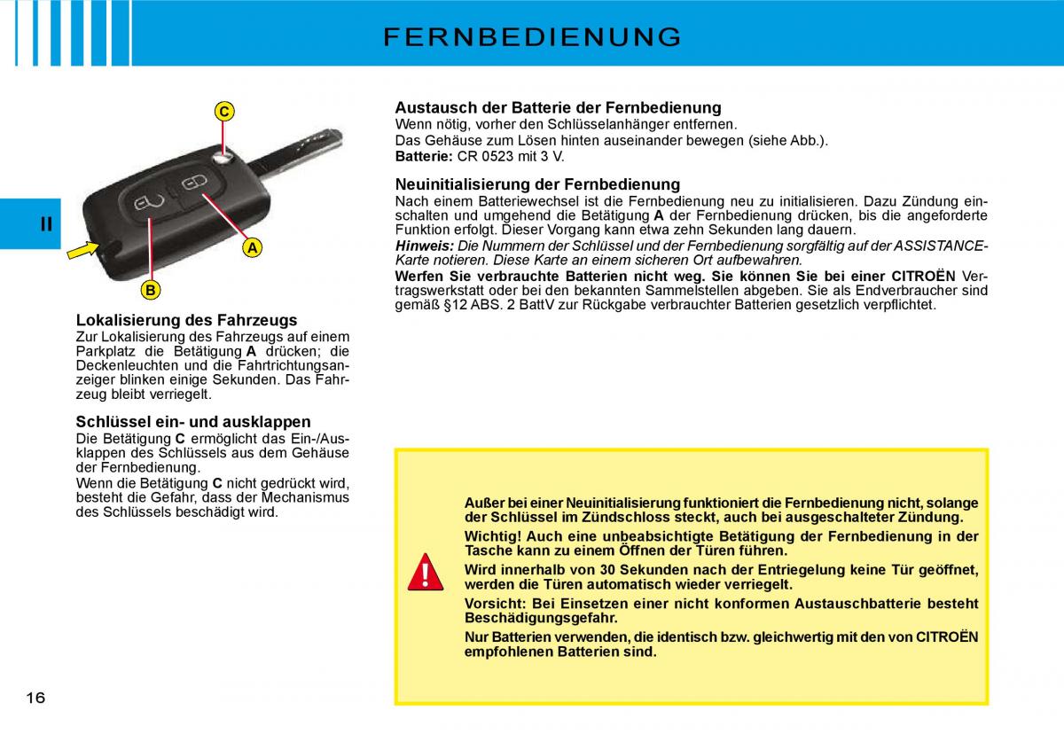 Citroen C3 II 2 Handbuch / page 13