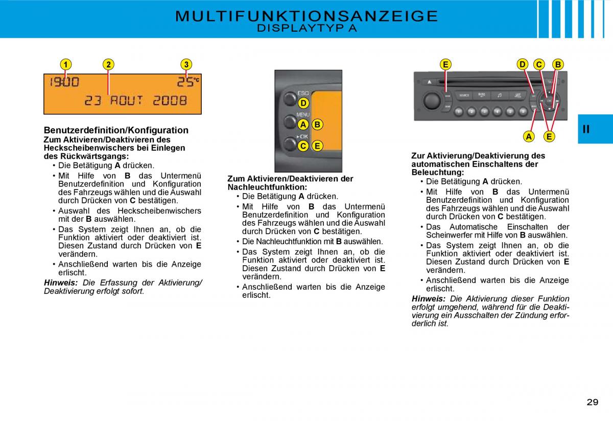 Citroen C3 II 2 Handbuch / page 28