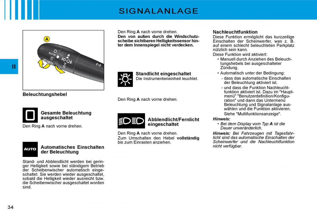 Citroen C3 II 2 Handbuch / page 33