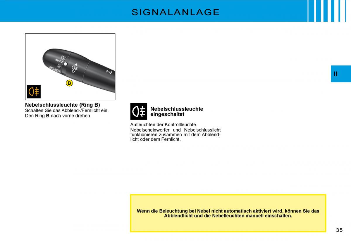 Citroen C3 II 2 Handbuch / page 34