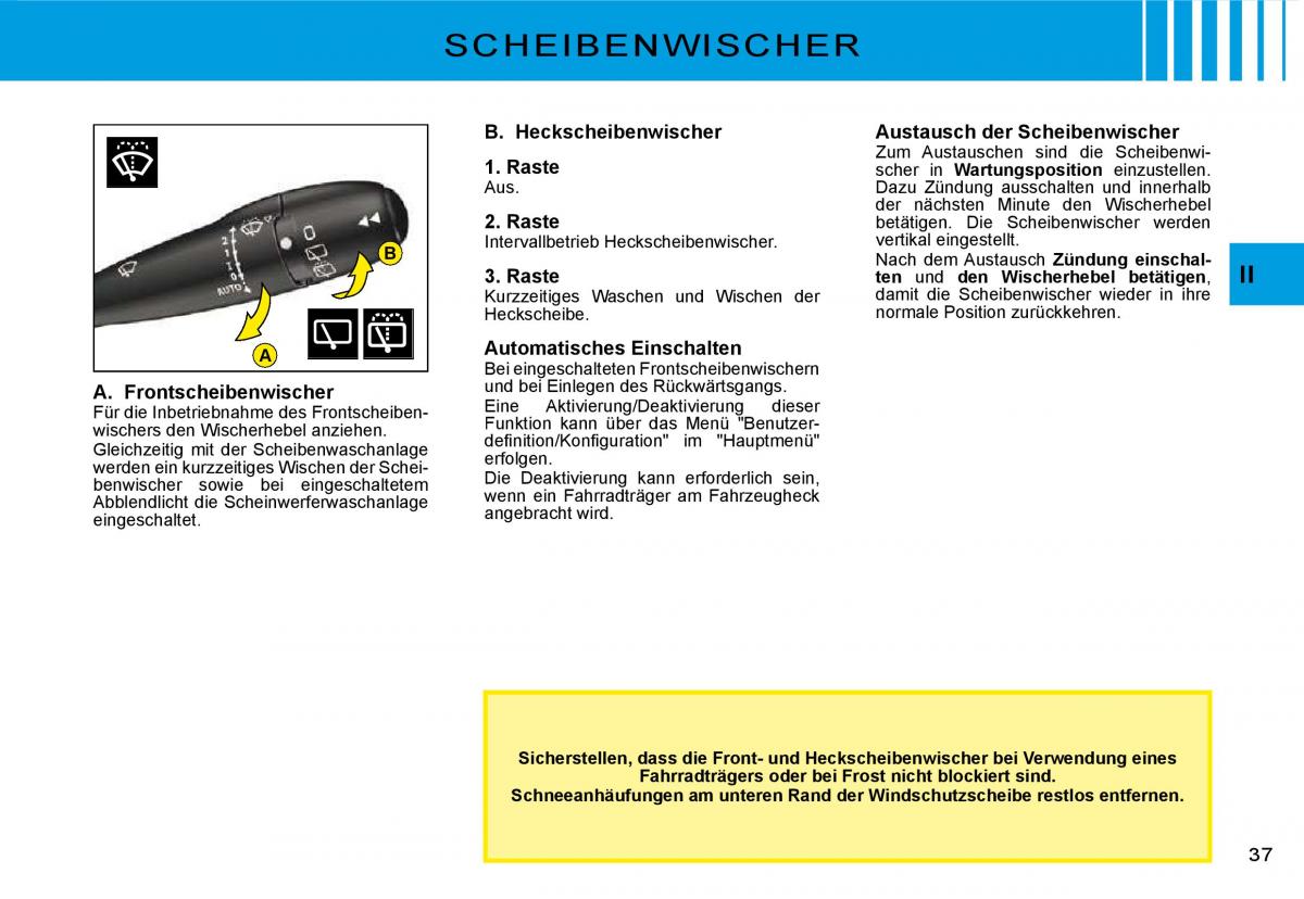 Citroen C3 II 2 Handbuch / page 36