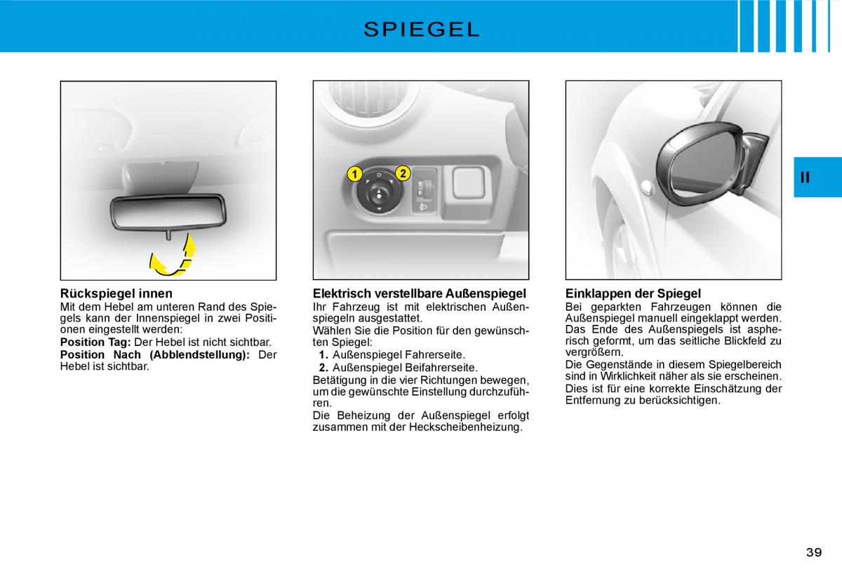 Citroen C3 II 2 Handbuch / page 39