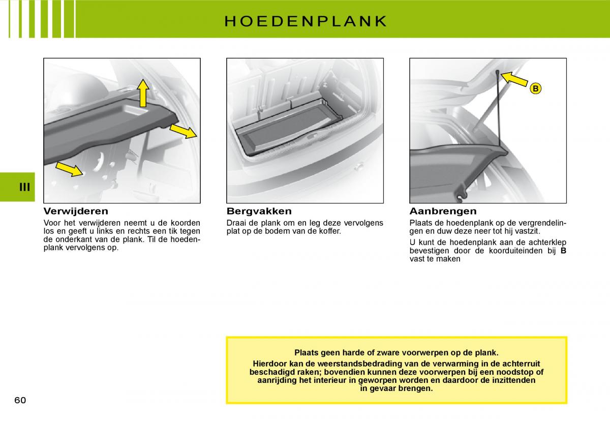 Citroen C3 II 2 handleiding / page 61