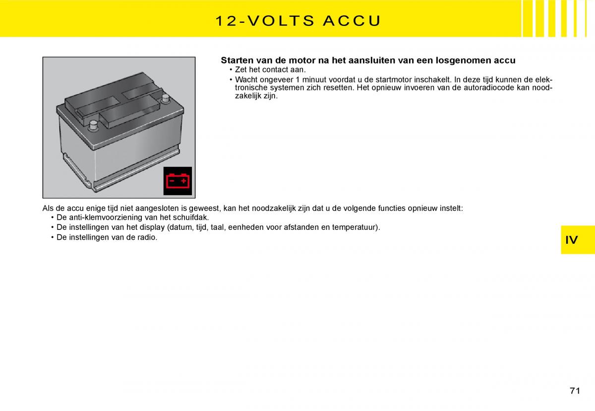 Citroen C3 II 2 handleiding / page 71