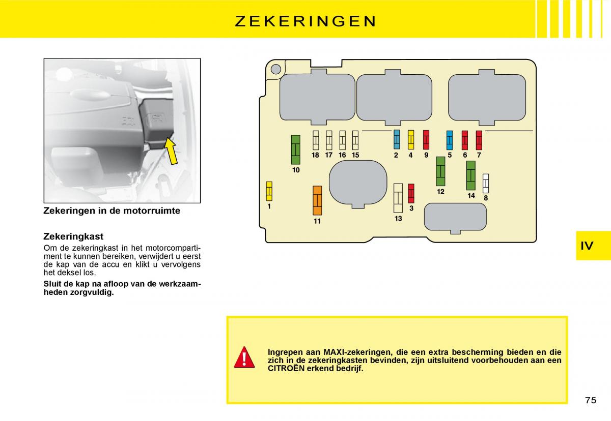 Citroen C3 II 2 handleiding / page 75