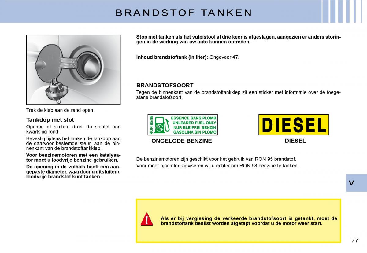 Citroen C3 II 2 handleiding / page 77