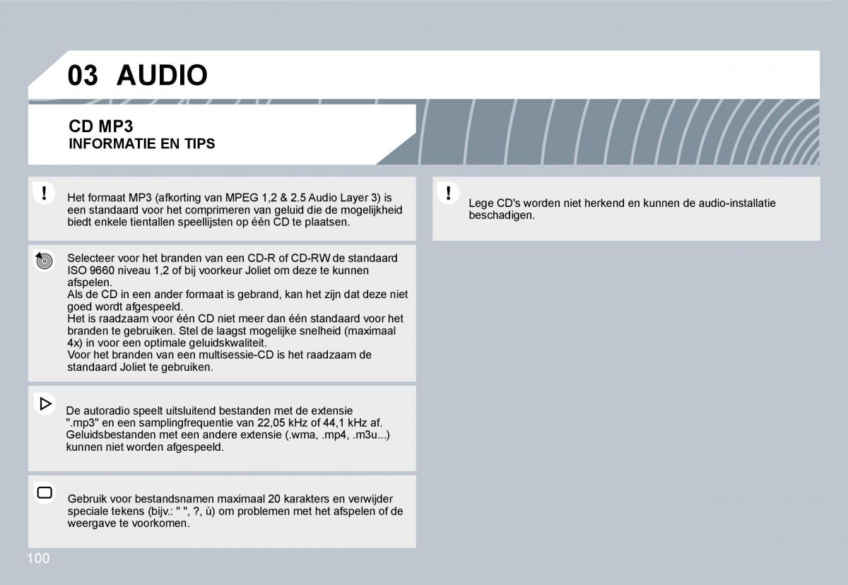 Citroen C3 II 2 handleiding / page 98