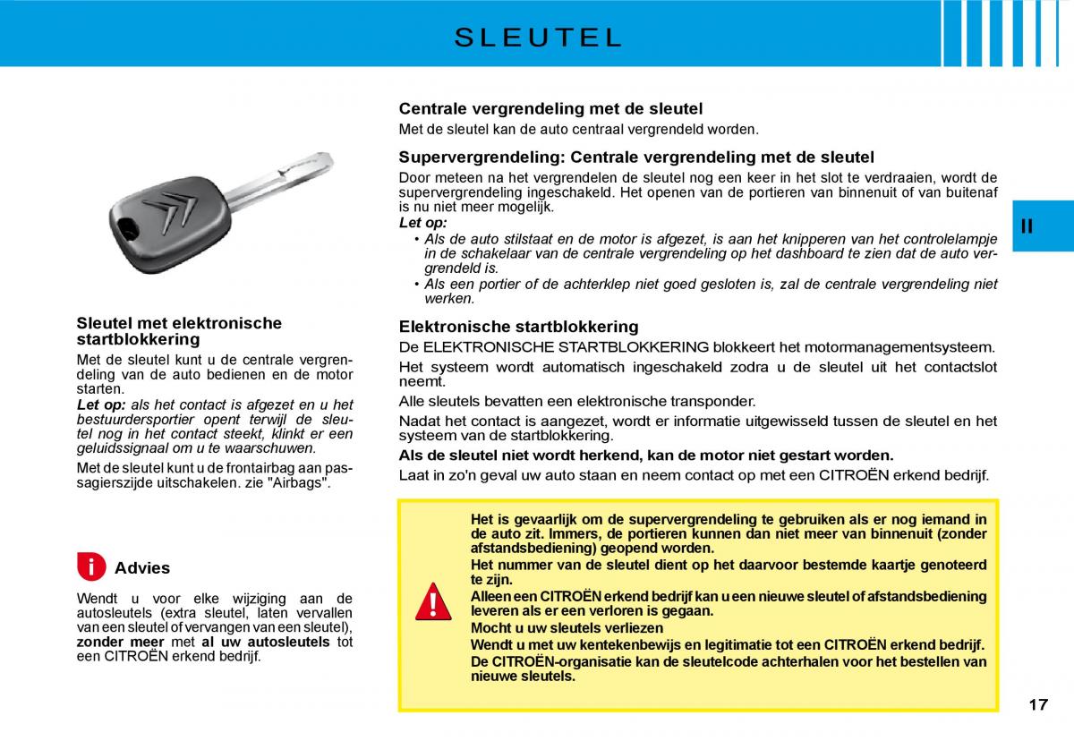 Citroen C3 II 2 handleiding / page 14