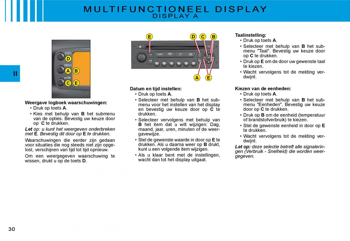 Citroen C3 II 2 handleiding / page 29