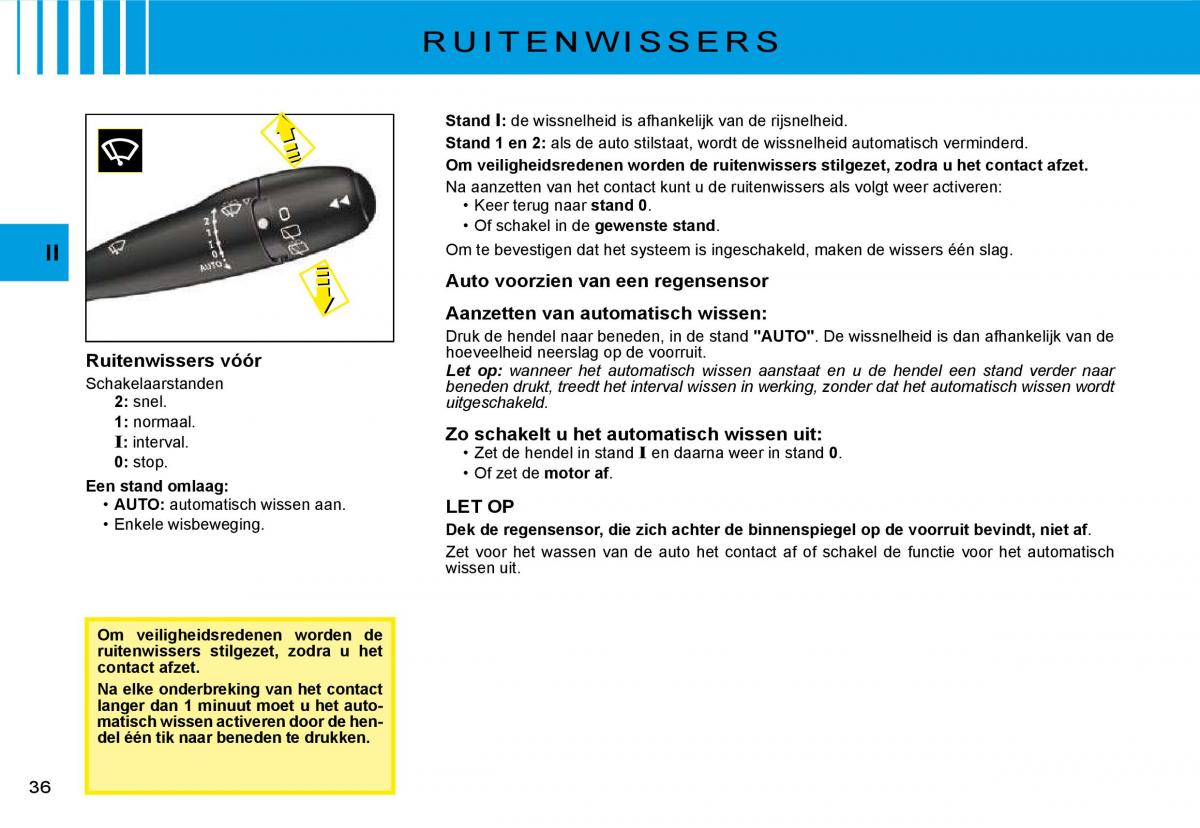 Citroen C3 II 2 handleiding / page 35