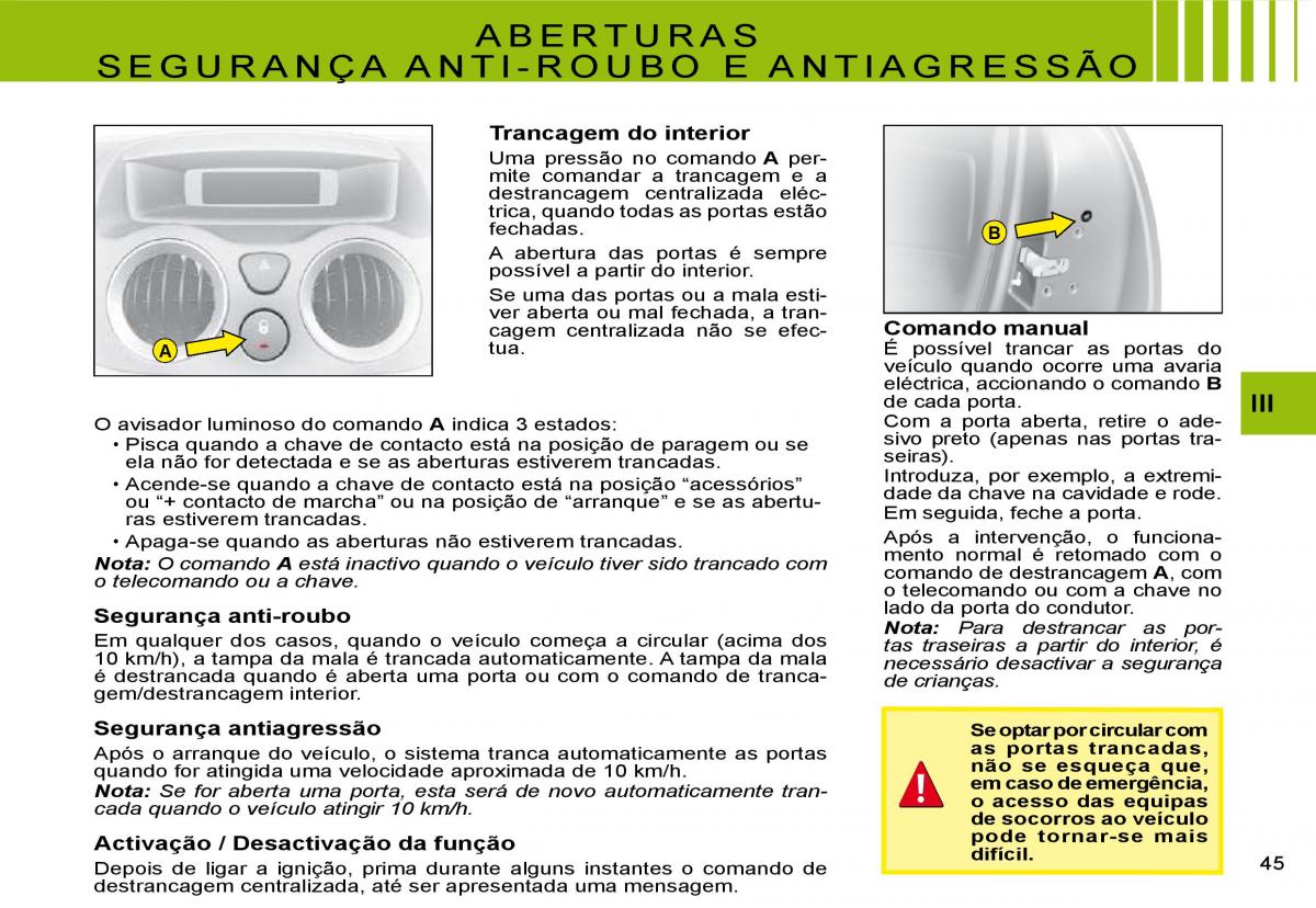 Citroen C3 II 2 manual del propietario / page 45