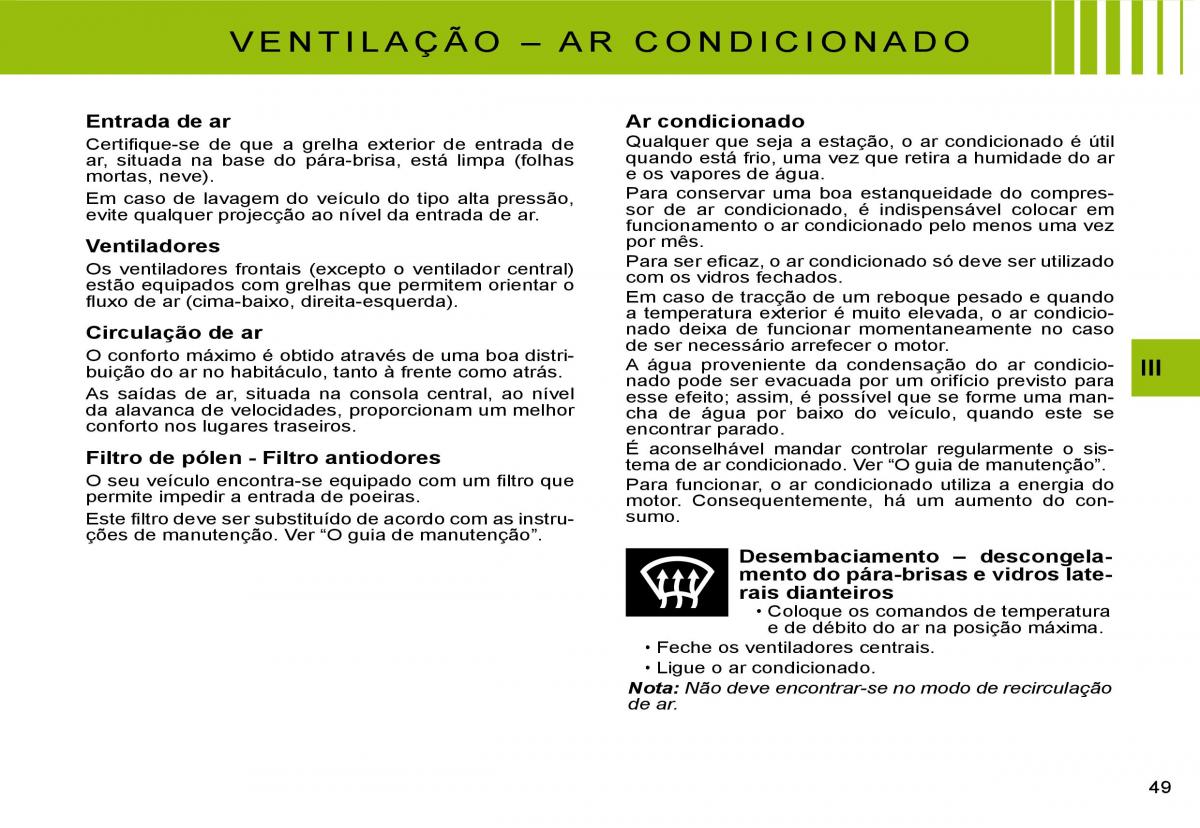 Citroen C3 II 2 manual del propietario / page 50