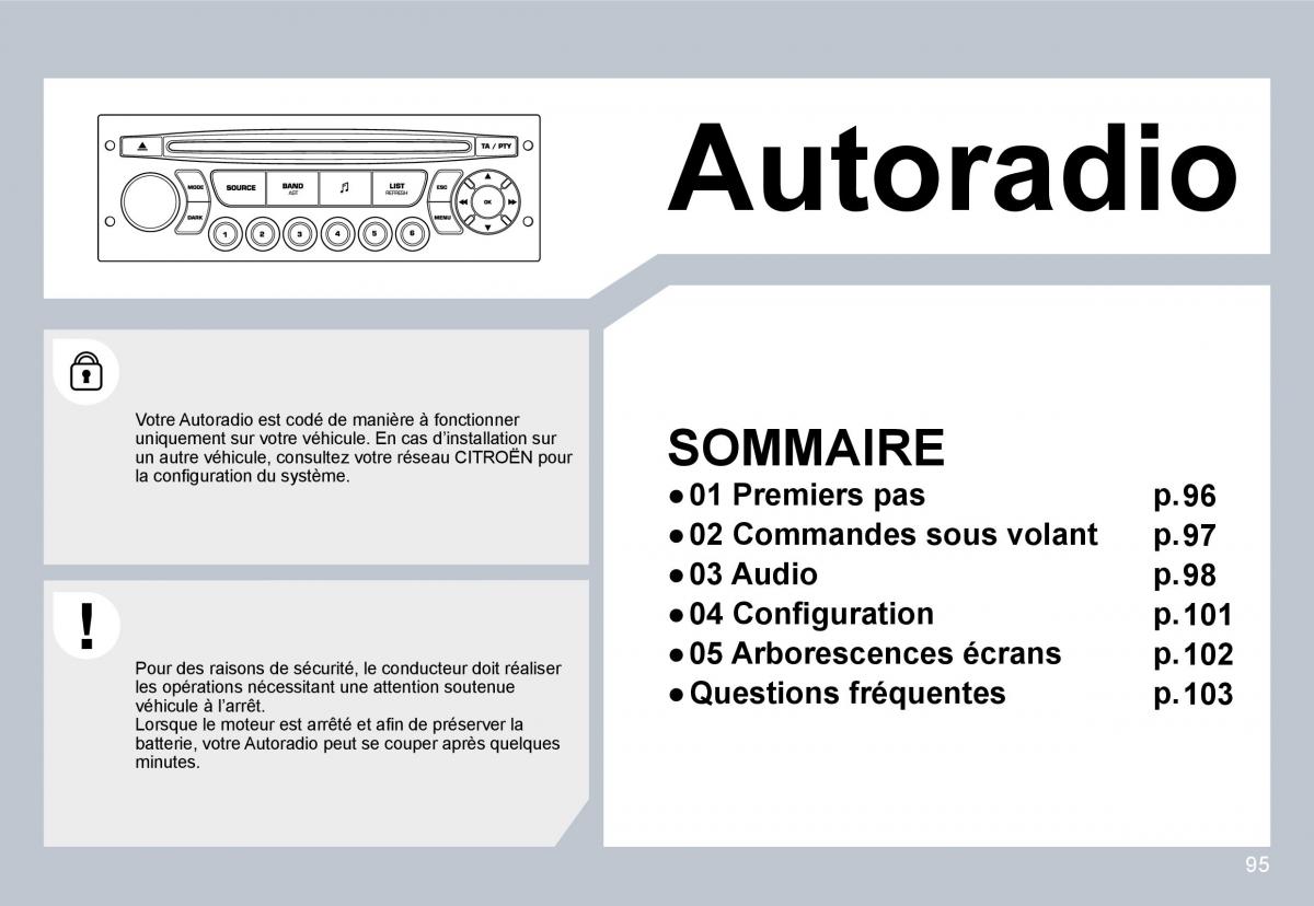 Citroen C3 II 2 manuel du proprietaire / page 85