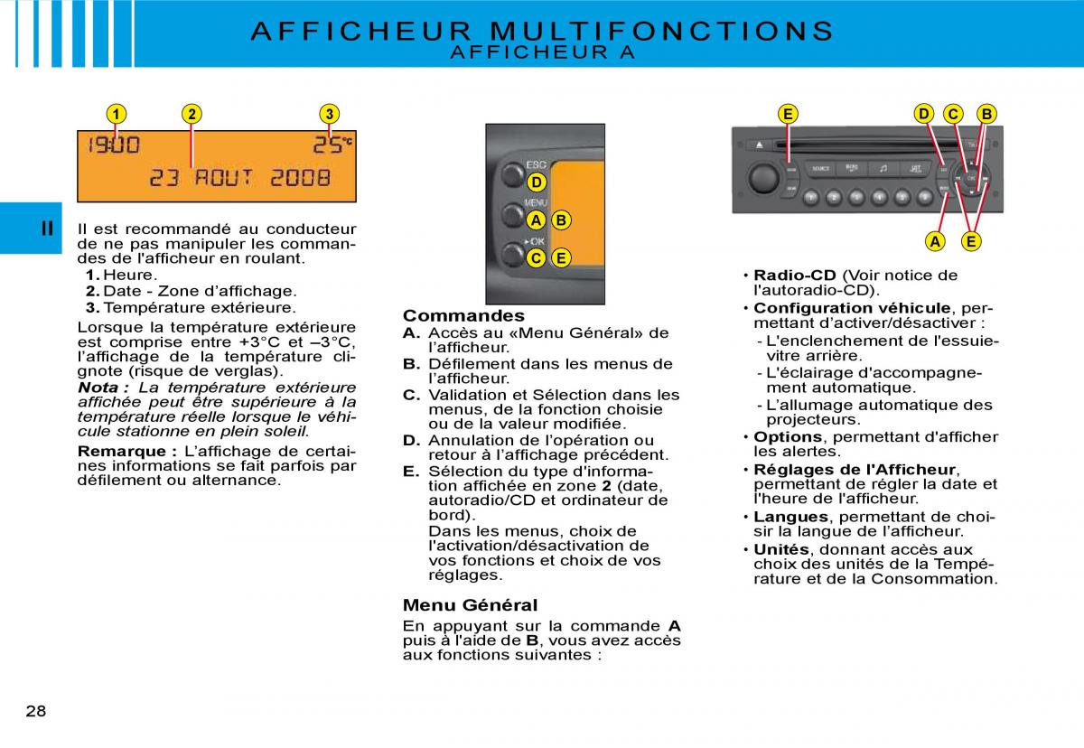 Citroen C3 II 2 manuel du proprietaire / page 25