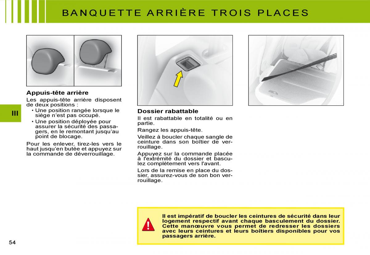 Citroen C3 II 2 manuel du proprietaire / page 50