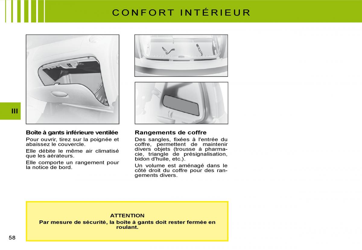 Citroen C3 II 2 manuel du proprietaire / page 54