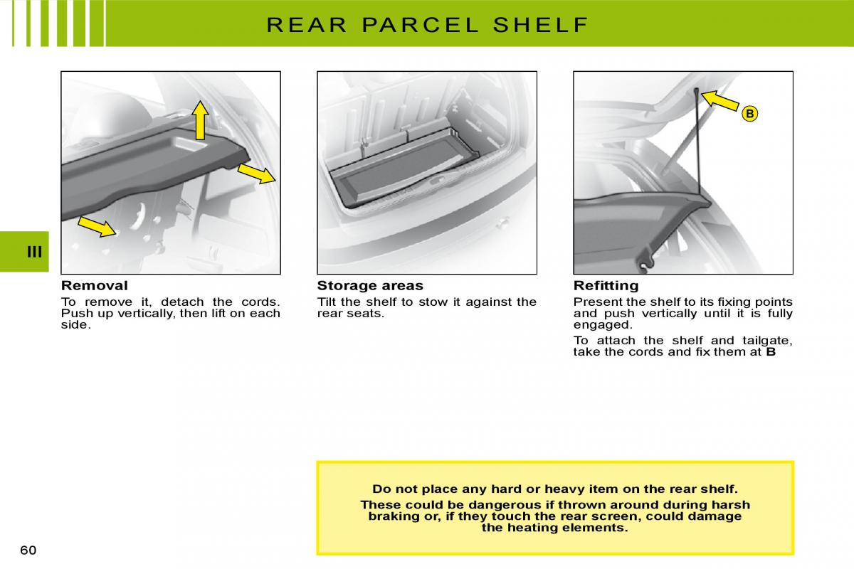 Citroen C3 II 2 owners manual / page 61