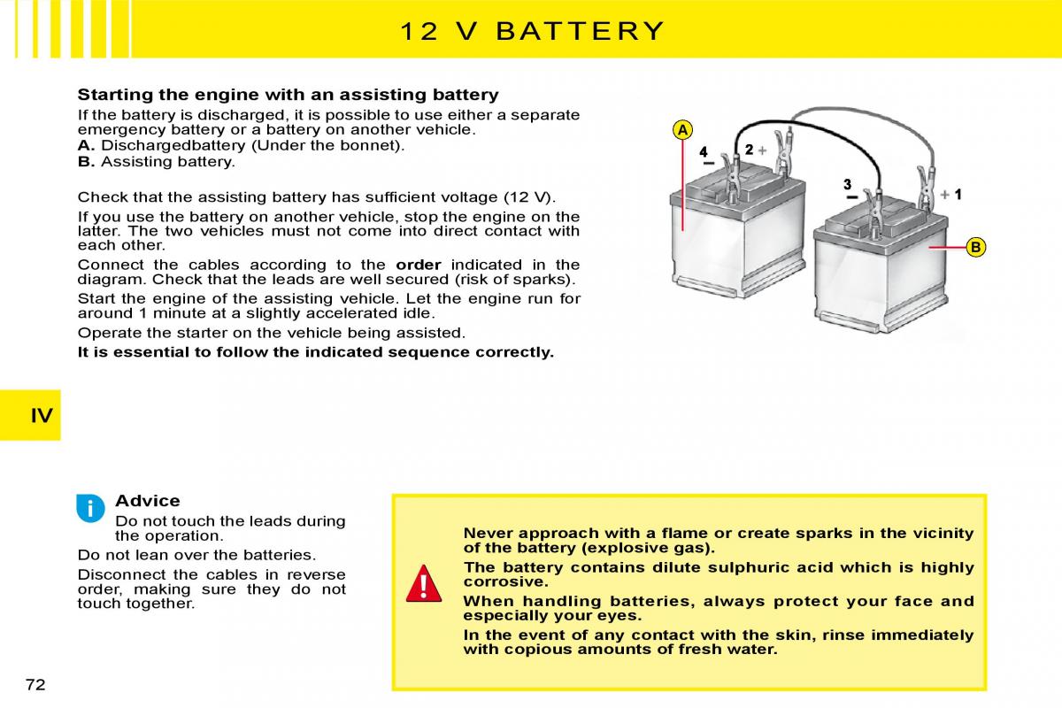 Citroen C3 II 2 owners manual / page 72